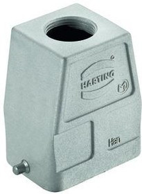 19628060446, Heavy Duty Power Connectors METAL HOOD HAN 6EMC 1 LEVER LCK