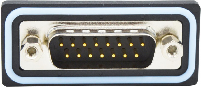 SDF-V15-113L051, D-Sub Standard Connectors 15 pin vert solder M FL 4-40 thrd brdlck SDF-V15-113L051, D-Sub Standard Connectors 15 pin vert solder M FL 4-40 thrd brdlck