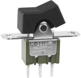 M2012TNW01-DA, Rocker Switches SPDT On-None-On M2012TNW01-DA, Rocker Switches SPDT On-None-On