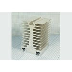 Охладитель (радиатор охлаждения) 100x 80x 70, тип I15, аллюминий, О-171, серый