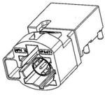 HSDNCRPPCB7B, Conn Coaxial Solder RA Thru-Hole PL Gold Over Nickel Tray Automotive