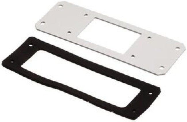73550430016, Heavy Duty Power Connectors ADAPTER FLANGE 24B TO 6B