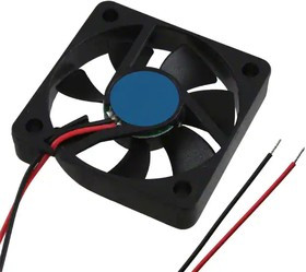 OD5010-12HB, DC Fans DC Fan, 50x50x10mm, 12VDC, 11CFM, Ball Bearing, Lead Wires