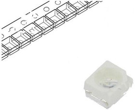 RF-BNRA30TS-CE, LED; SMD; 3528,PLCC2; blue; 200?650mcd; 3.5x2.8x1.8mm; 120°; 20mA