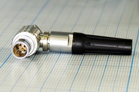 Штекер LEMO на пять контактов, угловой; 13313 шт LEMO\5P\каб\угл\ d7\FHG-0B-305CLAD\ Штекер LEMO на пять контактов, угловой; 13313 шт LEMO\5P\каб\угл\ d7\FHG-0B-305CLAD\