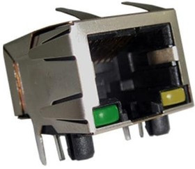 RJSBE5381C1, Modular Connectors / Ethernet Connectors 8P Mod Jack SHIELDED