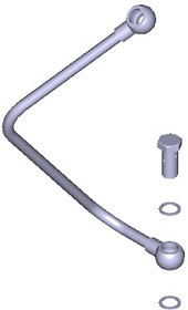4573748689, Клапан электромагнитный привода вентилятора 24В (КЭМ 32-23М2) (43436)