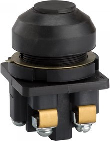 КЭАЗ Выключатель кнопочный КЕ 081-У2-исп.2 (черный)