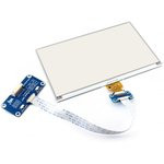 7.5inch e-Paper HAT (B), E-Ink дисплей 640×384px форм-фактора HAT для Raspberry Pi, трехцветный (кра
