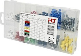 084-19-005, Набор наконечников НШвИ №5 (E0508/50шт.E7508/100шт. E1008/100шт.E1508/100шт. E2508/50шт. Е4009/50шт.Е6012/ 25шт.ТE0508/50шт.ТE75