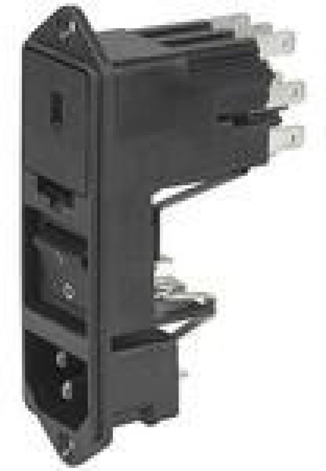 KG10.6101.151, AC Power Entry Modules SCREW-IN 2-POLE PROT