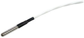 22H18_Pt100, датчик температуры Pt100 Ом B -55+250С корпус Д=4мм*32 нерж SUS304 кабель 0,3м