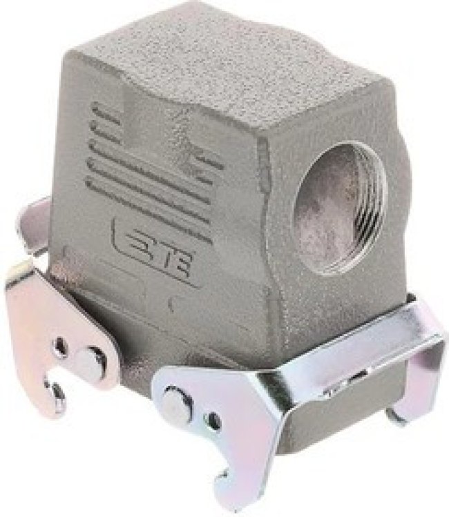 T1270102121-000, Heavy Duty Power Connectors Hood Steel Locking PG21 Side Entry T1270102121-000, Heavy Duty Power Connectors Hood Steel Locking PG21 Side Entry