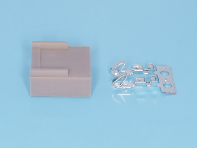 HU-5, Разъем питания 5 контактов, гнездо на кабель, шаг 2,54мм