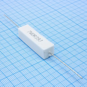 SQP7000R39JBP, (SQP 7W 0.39 5%), Резистор керамический цементный аксиальный (SQP) 7Вт 0.39Ом +5%