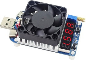 Электронная нагрузка RuiDeng HD25 USB QC2.0 QC3.0 AFC FCP