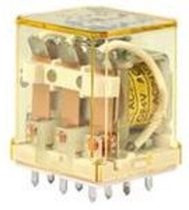 RH3V2-UDC24V, General Purpose Relays Relay PCB 3PDT 10A 24VDC