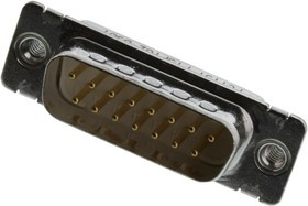 173109-0426, D-Sub Connector, Plug, DA-15, Radial Leads