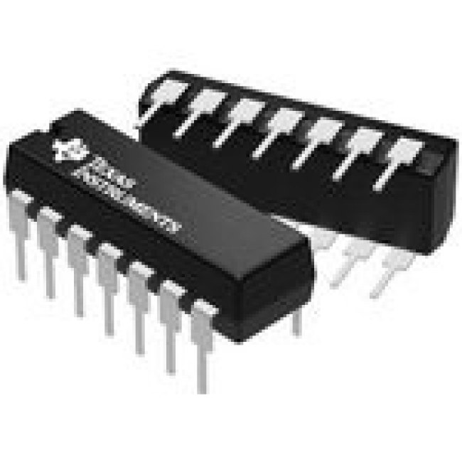 SN74HC05N, Inverter 6-Element CMOS 14-Pin PDIP Tube SN74HC05N, Inverter 6-Element CMOS 14-Pin PDIP Tube