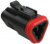 AT06-3S-RD01BLK, AT Cable connector Socket 3 Way, Crimp Termination AT06-3S-RD01BLK, AT Cable connector Socket 3 Way, Crimp Termination