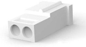 170923-1, Male Connector Housing, 5.08mm Pitch, 2 Way, 1 Row