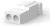 170923-1, Male Connector Housing, 5.08mm Pitch, 2 Way, 1 Row