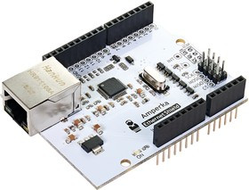 Ethernet Shield, Ethernet интерфейс к Arduino-совместимой плате (W5500) Ethernet Shield, Ethernet интерфейс к Arduino-совместимой плате (W5500)