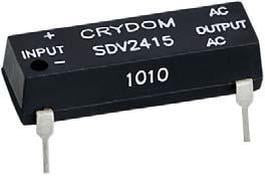 SDV2415R, Solid State Relays - PCB Mount PCB DIP SSR, 240VA C/1.5A, 3.5-10VAC