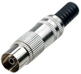 4-013 / MX-154, разъем телевизионный "гн" металл на кабель винт