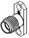 73252-0091, RF Connectors / Coaxial Connectors 2.92mm Jack Recept PCB W/6.35mm Screws