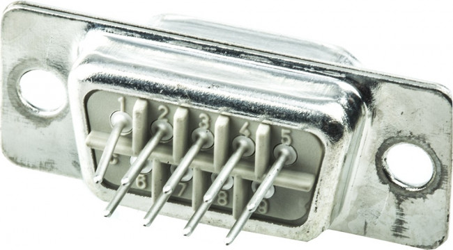 09670094754, D-Sub Standard Connectors DSUB 9-POLE FEMALE STRAIGHT