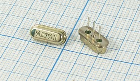 Кварцевый генератор 50000, HC49S-3, 5В, JXO-7, T/CM