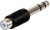 PSG08574, Переходник разъема, RCA / Phono, 1 вывод(-ов), Гнездо, Стерео - 6.35мм, 1 вывод(-ов), Штекер PSG08574, Переходник разъема, RCA / Phono, 1 вывод(-ов), Гнездо, Стерео - 6.35мм, 1 вывод(-ов), Штекер