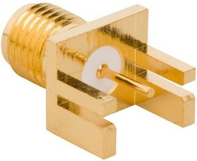 901-10019B, RF Connectors / Coaxial Connectors END MT PCB JCK GLD