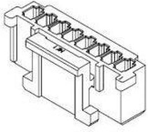 35507-1200, Headers &amp; Wire Housings 12 Ckt Housing Sherlock W-T-B