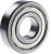 6306-2Z Single Row Deep Groove Ball Bearing- Both Sides Shielded 30mm I.D, 72mm O.D
