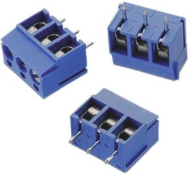 691101710002, 101 Series PCB Terminal Block, 2-Contact, 5mm Pitch, Through Hole Mount, 1-Row, Solder Termination