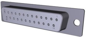 172-E25-213R911, D-Sub Standard Connectors 25 POS. DIP/SO. FEM. .225" SP/BL B/S 172-E25-213R911, D-Sub Standard Connectors 25 POS. DIP/SO. FEM. .225" SP/BL B/S