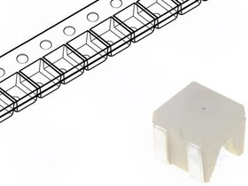 KA-4040CGSK, Светодиод smd 4х4мм/зеленый/570нм/40- 90мкд/прозрачный/ 120°/боковое свечение