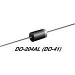1N4933-E3/54, FAST SWITCH DIODE, 1A, 50V DO-204AL 1N4933-E3/54, FAST SWITCH DIODE, 1A, 50V DO-204AL