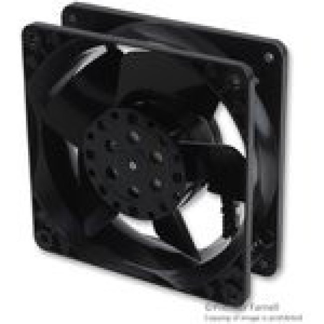 4840N, 4000N Series Axial Fan, 119 x 119 x 38mm, 85mA³/h, 10W, 115 V ac