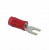 328394, TERMINAL, SPADE TONGUE, #2, 16AWG, RED 328394, TERMINAL, SPADE TONGUE, #2, 16AWG, RED