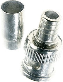 HYR-0114B (GB-114B) (BNC-7002), Разъем BNC, штекер, RG-59, QUICK обжим (Crimp)