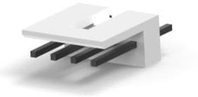 171825-4, Headers &amp; Wire Housings 4-POS VERTICAL HDR