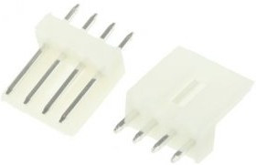 171825-4, Headers &amp; Wire Housings 4-POS VERTICAL HDR