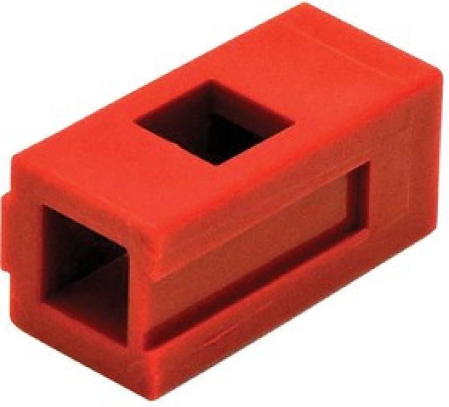 1399G9-BK, Heavy Duty Power Connectors PP15/45 MOUNTING WING, RED - BULK