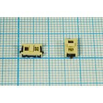 Переключатель тактовый 6,8x 4,5x 2,5, h 0,5, NO, с подсветкой зеленый, SMD, TL3200