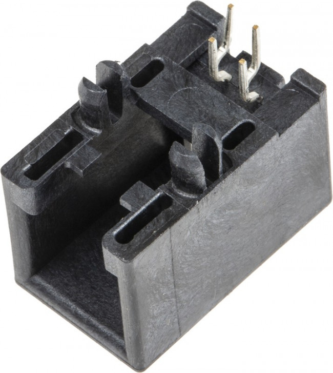 95501-2441, Modular Connectors / Ethernet Connectors RA 4/4 LO PROFILE