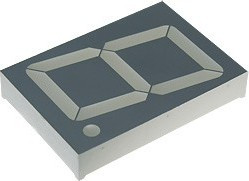 SA23-11YWA, Индикатор желтый ОА, 8мКд 56.9мм, 7х1