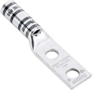 LCC500-38DW-6, Terminals Copp Comp Lug 2H 500 kcmil 3/8 LCC500-38DW-6, Terminals Copp Comp Lug 2H 500 kcmil 3/8